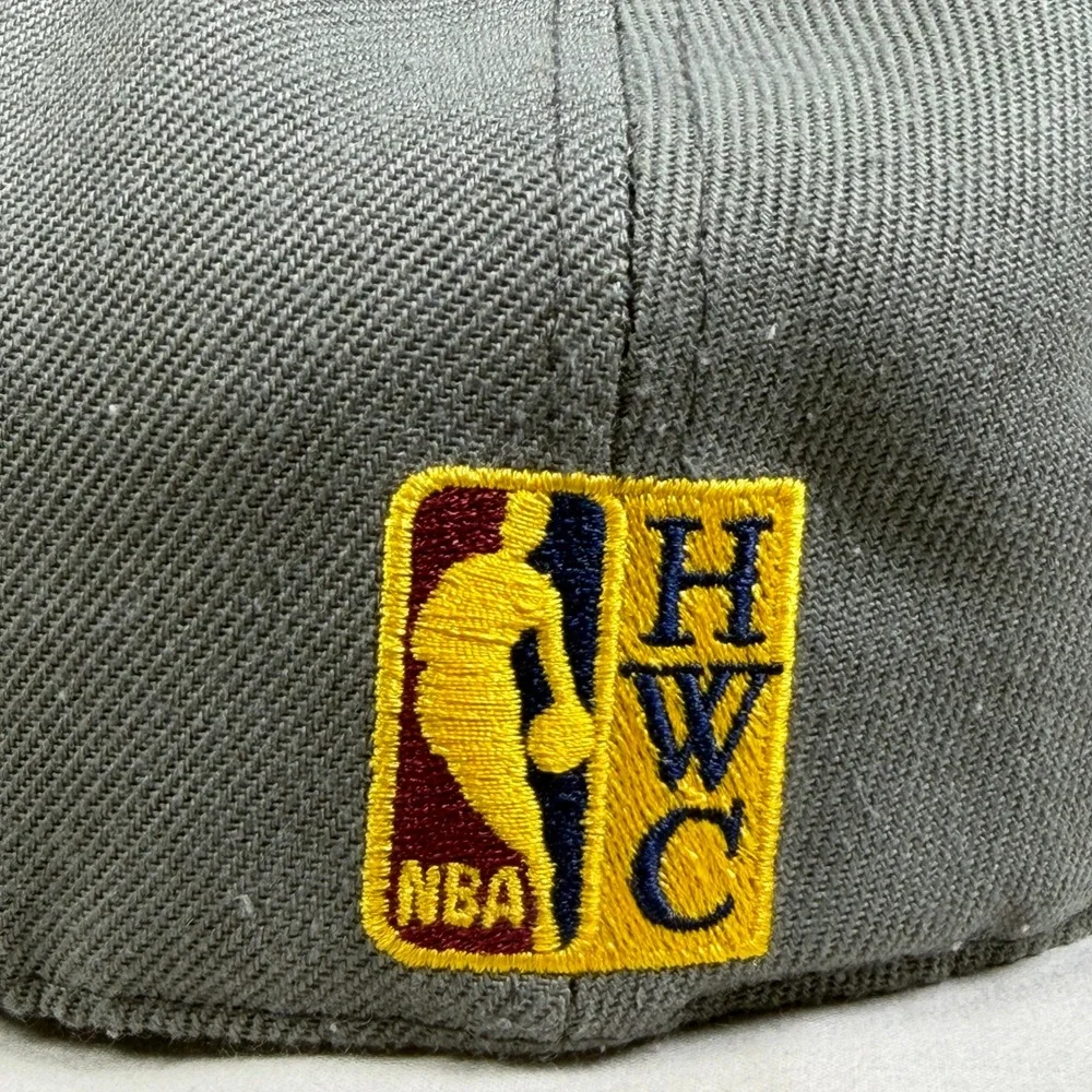 Mitchell & Ness Charlotte Hornets 5 Year Anniversary Fitted Hat Gray 7 3/8 NBA